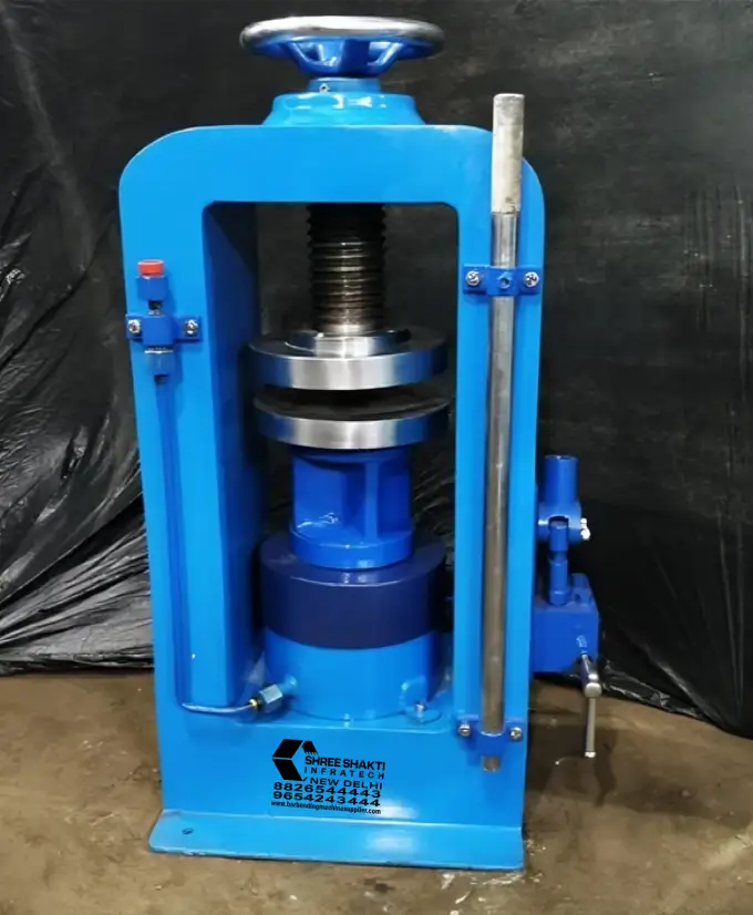 200 Ton Digital Compression Testing Machine in laboratory